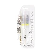 Nuvo Aqua Flow-pennen Waterborstels, 2 stuks